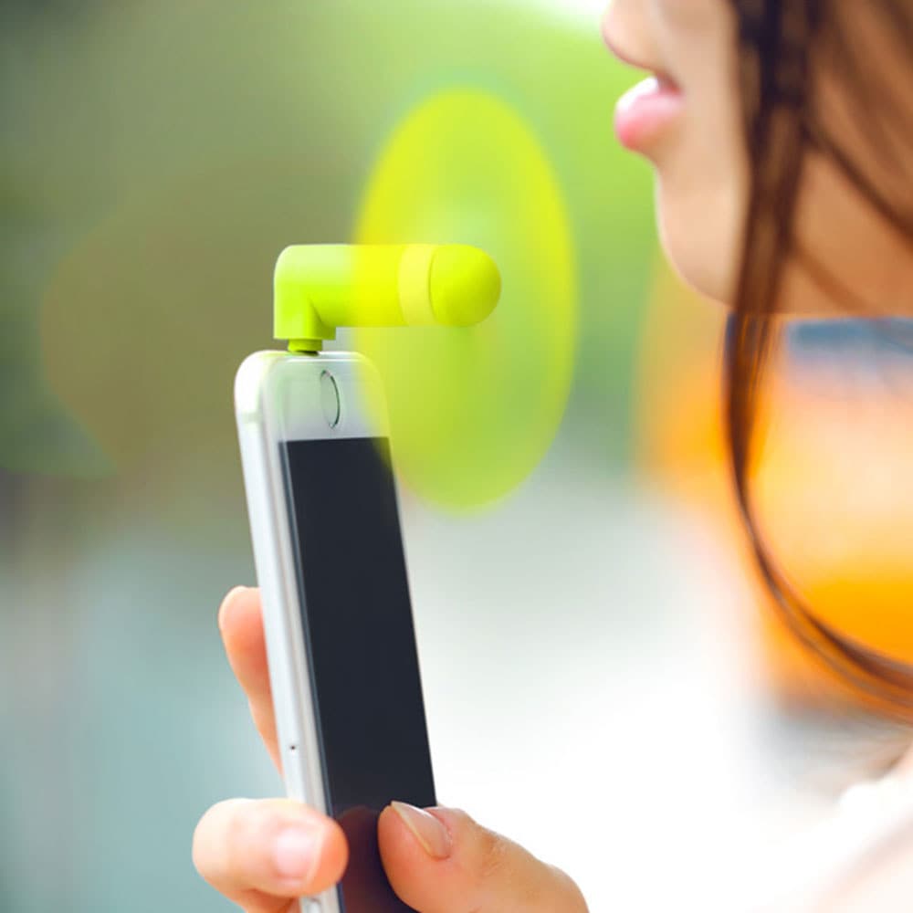 Smart Phone Mini Small USB Fan for Smart Phone- Black Smart Phone Mini Small USB Fan for Smart Phone- Black