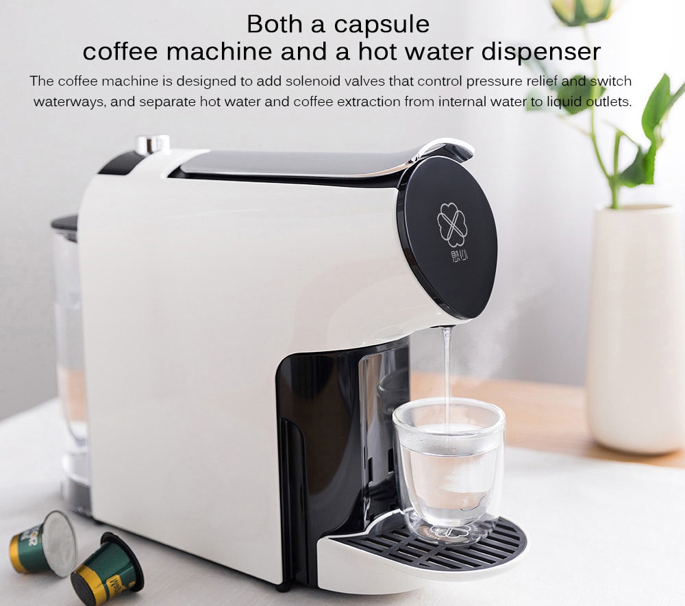 SCISHARE S1102 Smart Capsule Coffee Machine from Xiaomi youpin- White SCISHARE S1102 Smart Capsule Coffee Machine from Xiaomi youpin- White