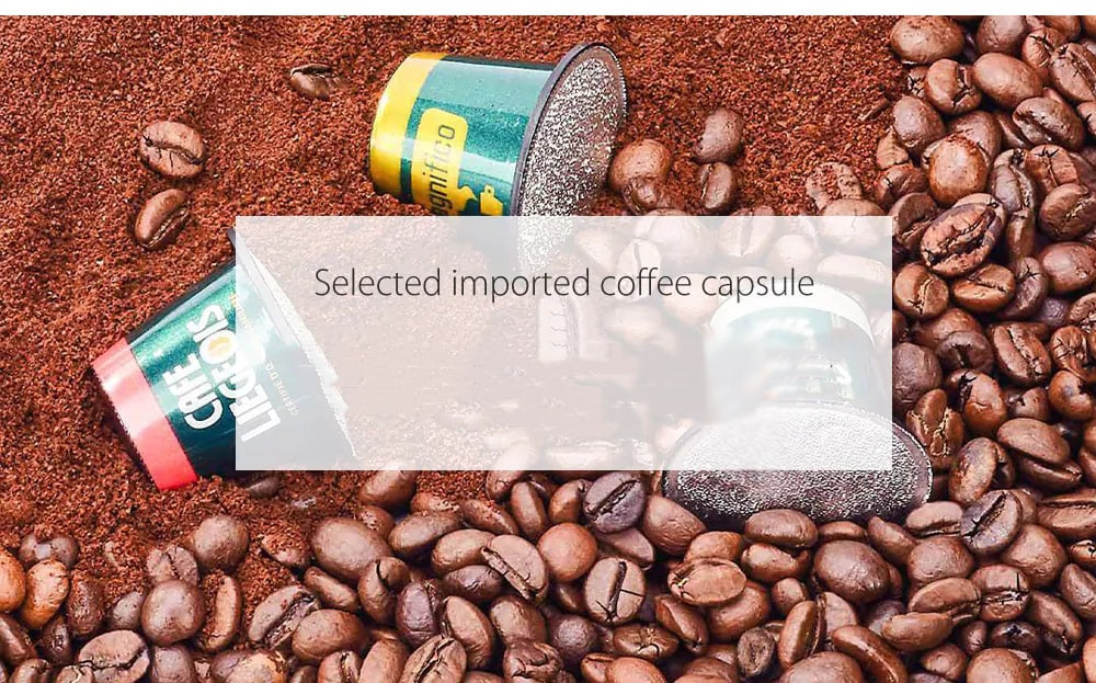 SCISHARE S1103 Capsule Coffee Machine from Xiaomi Youpin- White SCISHARE S1103 Capsule Coffee Machine from Xiaomi Youpin- White