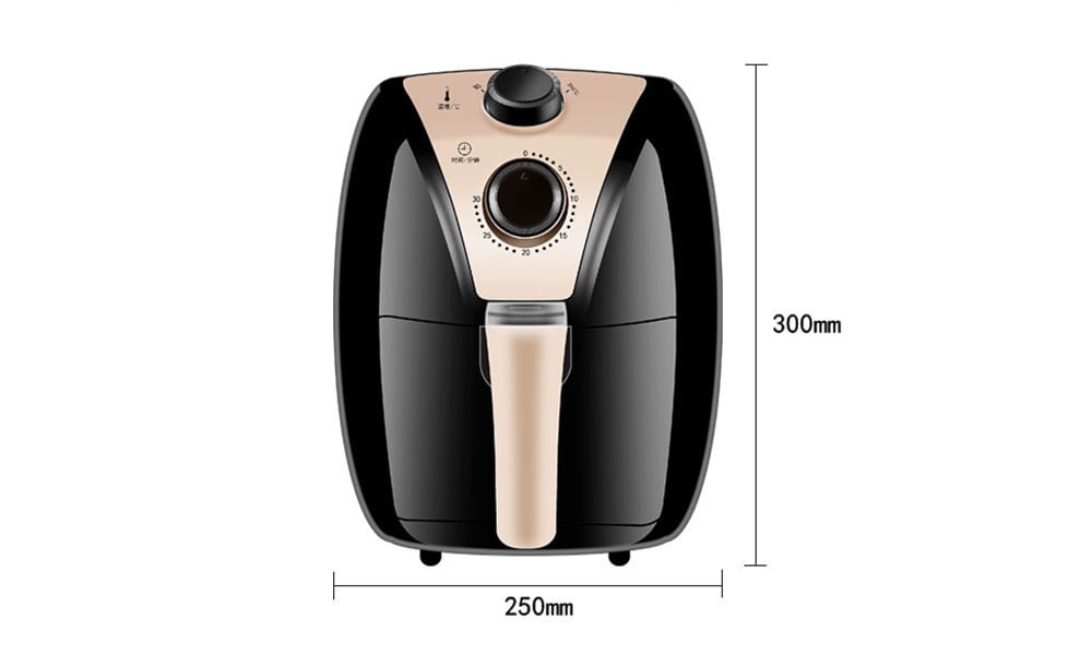 Oil-free Large Capacity Automatic Air Fryer- Deep Peach Chinese Plug (3-pin) Oil-free Large Capacity Automatic Air Fryer- Deep Peach Chinese Plug (3-pin)