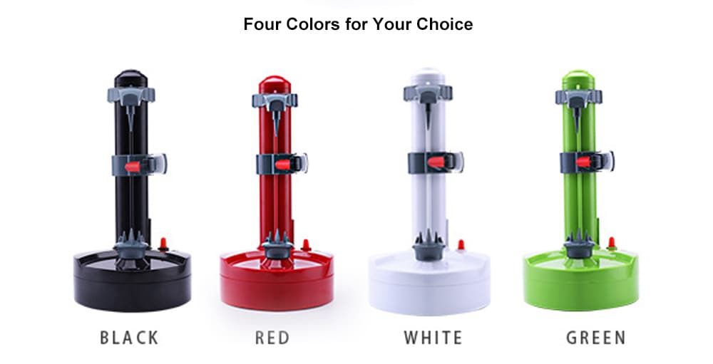 Stainless Steel Multi-function Automatic Peeler - White Stainless Steel Multi-function Automatic Peeler - White