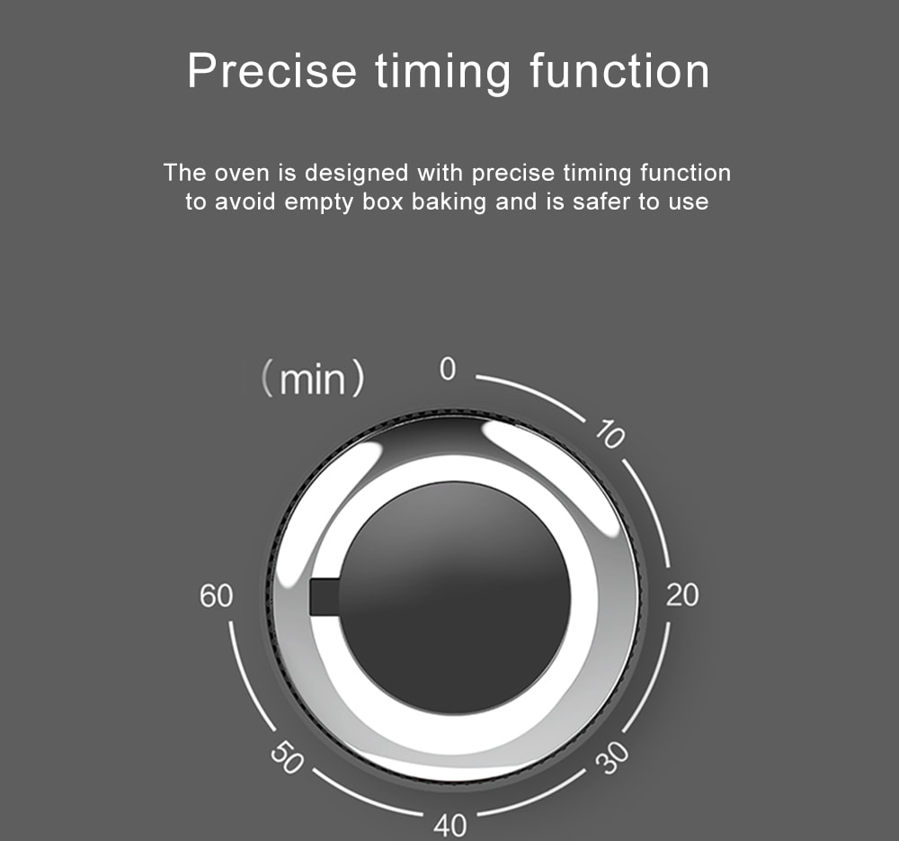 VIOMI VO1601 Household Baking Multifunctional Automatic Small Cake Large Capacity Electric Oven from Xiaomi youpin- Night VIOMI VO1601 Household Baking Multifunctional Automatic Small Cake Large Capacity Electric Oven from Xiaomi youpin- Night