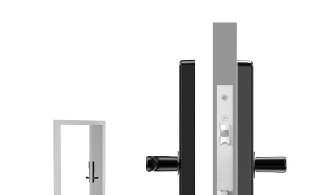 RSH - WD003 Supports Alexa Voice Control Smart Home Wifi Door Lock- Black RSH - WD003 Supports Alexa Voice Control Smart Home Wifi Door Lock- Black