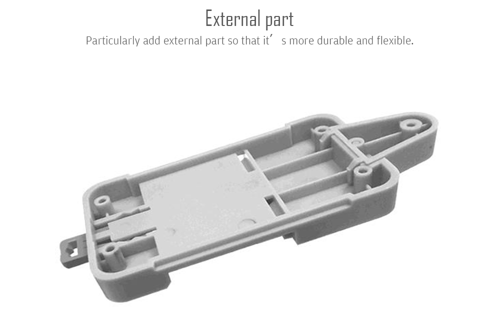 SONOFF DR DIN Rail Tray for SONOFF Basic / RF / TH10 / TH16 / POW / POW Rev2 / DUAL / G1 / G2- White SONOFF DR DIN Rail Tray for SONOFF Basic / RF / TH10 / TH16 / POW / POW Rev2 / DUAL / G1 / G2- White