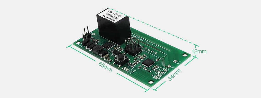 SONOFF SV Safe Voltage WiFi Wireless Switch Smart Home Module - Greenish Blue SONOFF SV Safe Voltage WiFi Wireless Switch Smart Home Module - Greenish Blue