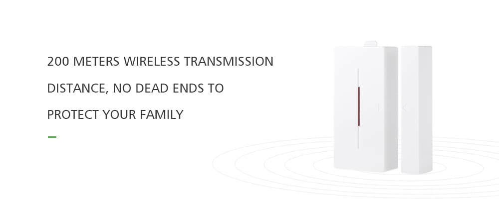 SONOFF CD100S Door Window Sensor Wireless Automation Anti-theft Alarm Smart Home Security System- White SONOFF CD100S Door Window Sensor Wireless Automation Anti-theft Alarm Smart Home Security System- White