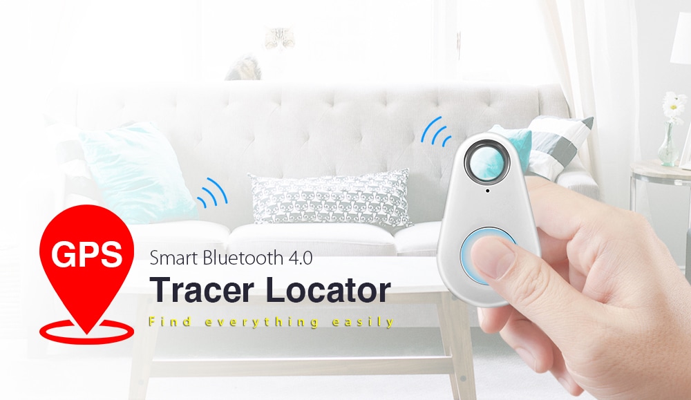 Portable Anti-lost Bluetooth 4.0 Tracer GPS Locator Tag Alarm Wallet Key Pet Finder- Pink Portable Anti-lost Bluetooth 4.0 Tracer GPS Locator Tag Alarm Wallet Key Pet Finder- Pink