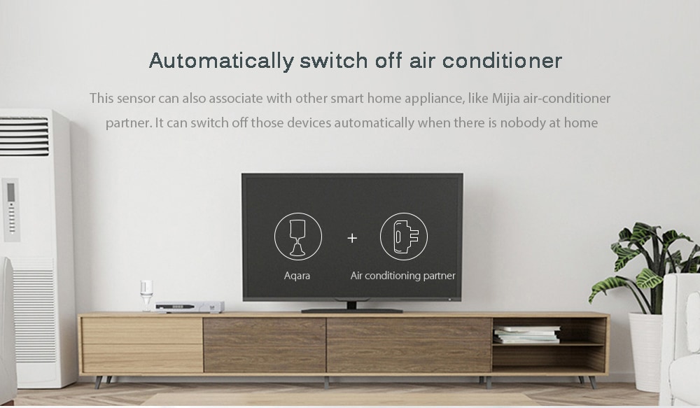 Original Xiaomi RTCGQ11LM Smart Home Aqara Human Motion Sensor Security Device- White Original Xiaomi RTCGQ11LM Smart Home Aqara Human Motion Sensor Security Device- White