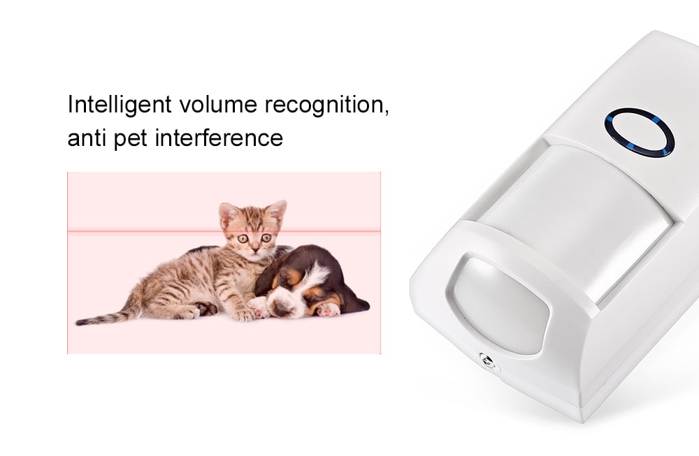XINNUO GSM Intelligent Voice Anti-theft Alarm System - White and Black XINNUO GSM Intelligent Voice Anti-theft Alarm System - White and Black