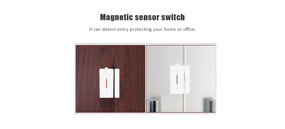 SONOFF DW1 Magnetic Remote Control Smart Home Security Door and Window Sensor- White SONOFF DW1 Magnetic Remote Control Smart Home Security Door and Window Sensor- White