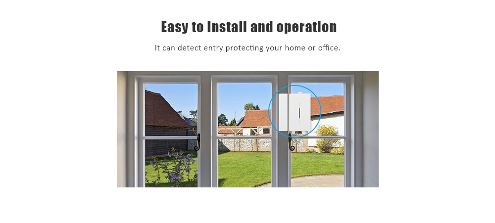 SONOFF DW1 Magnetic Remote Control Smart Home Security Door and Window Sensor- White SONOFF DW1 Magnetic Remote Control Smart Home Security Door and Window Sensor- White