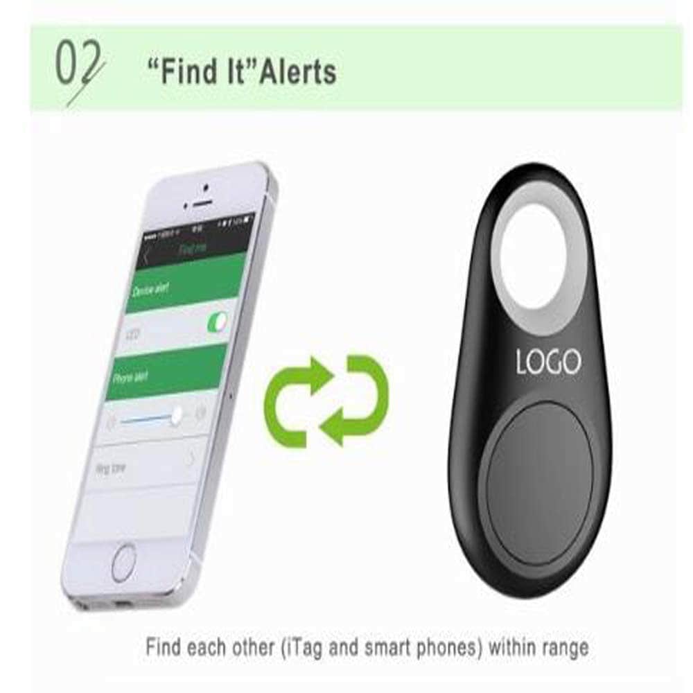 Smart Bluetooth Anti-Lost Alarm- White Smart Bluetooth Anti-Lost Alarm- White