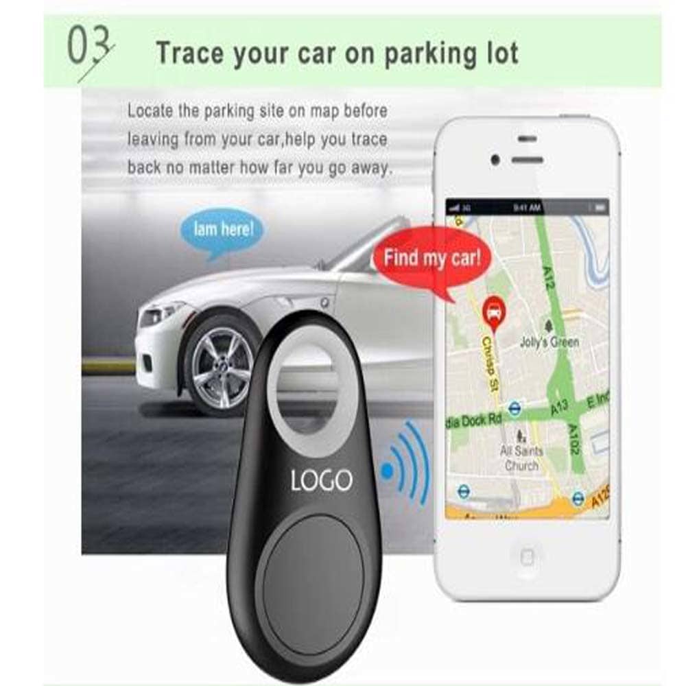 Smart Bluetooth Anti-Lost Alarm- White Smart Bluetooth Anti-Lost Alarm- White