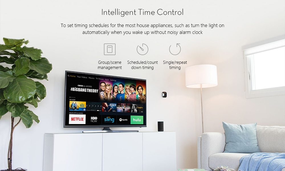 SONOFF Touch WiFi Panel Wireless Remote Control Wall Timing Switch Via APP Smart Home- White EU Version SONOFF Touch WiFi Panel Wireless Remote Control Wall Timing Switch Via APP Smart Home- White EU Version