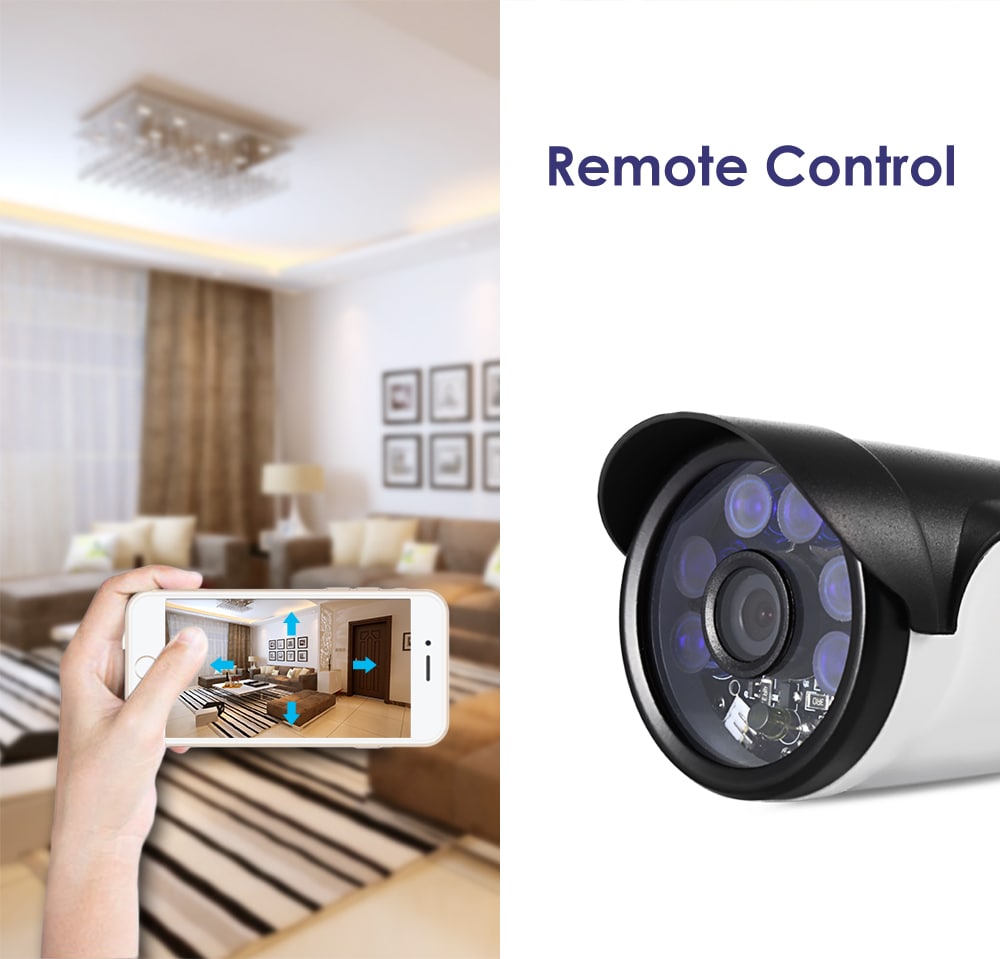 SV3C SV - B01 1080P HD Bullet Outdoor Waterproof IP Camera- White and Black EU Plug SV3C SV - B01 1080P HD Bullet Outdoor Waterproof IP Camera- White and Black EU Plug