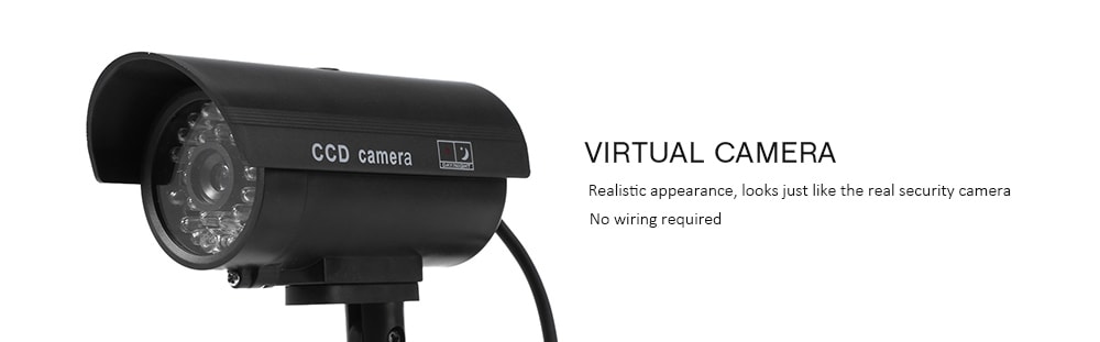 Small Dummy Camera CCTV Sticker Surveillance 90 Degree Rotating with Flashing Red LED Light- Black Small Dummy Camera CCTV Sticker Surveillance 90 Degree Rotating with Flashing Red LED Light- Black