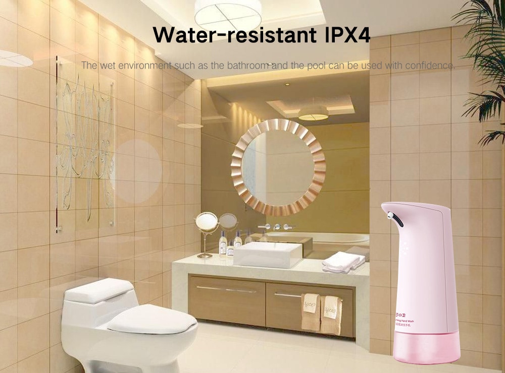 Xiaowei R66018XP Intelligent Auto Induction Foaming Hand Washing Machine- Pig Pink Xiaowei R66018XP Intelligent Auto Induction Foaming Hand Washing Machine- Pig Pink