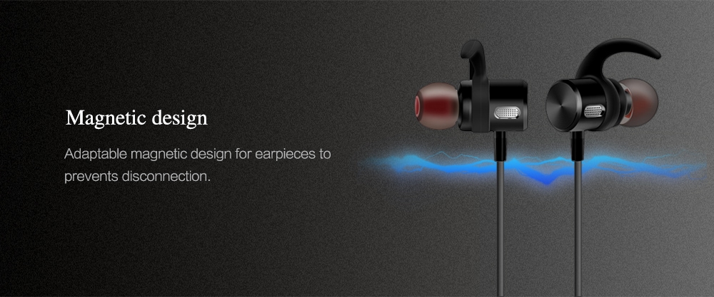 SOWAK F3 Sports Bluetooth Earbuds Stereo Magnetic Sweatproof Earphone with Mic and In-line Control- Black SOWAK F3 Sports Bluetooth Earbuds Stereo Magnetic Sweatproof Earphone with Mic and In-line Control- Black