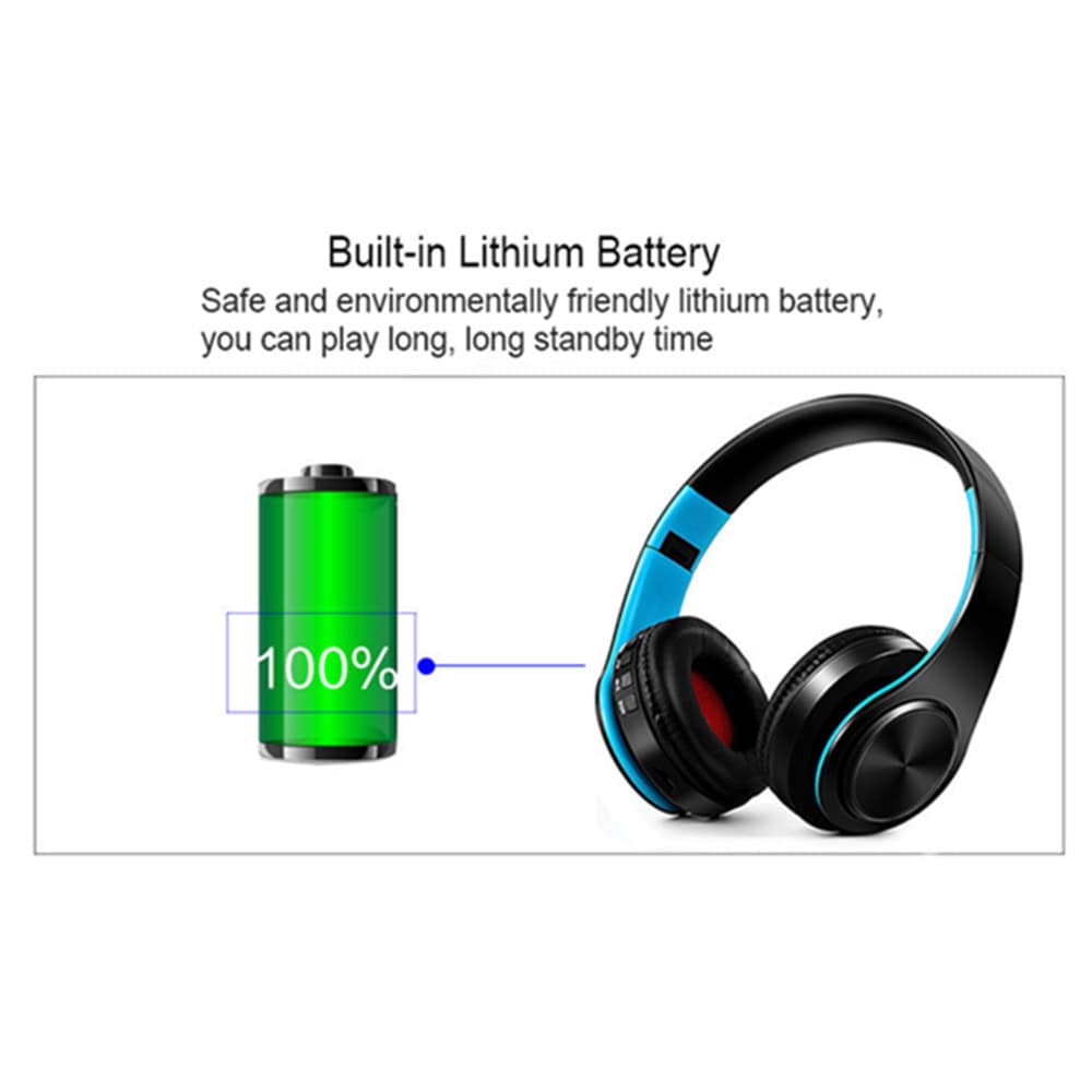 Wireless Headphones Bluetooth Headset Earbuds With Microphone for Mobile music- Green Wireless Headphones Bluetooth Headset Earbuds With Microphone for Mobile music- Green