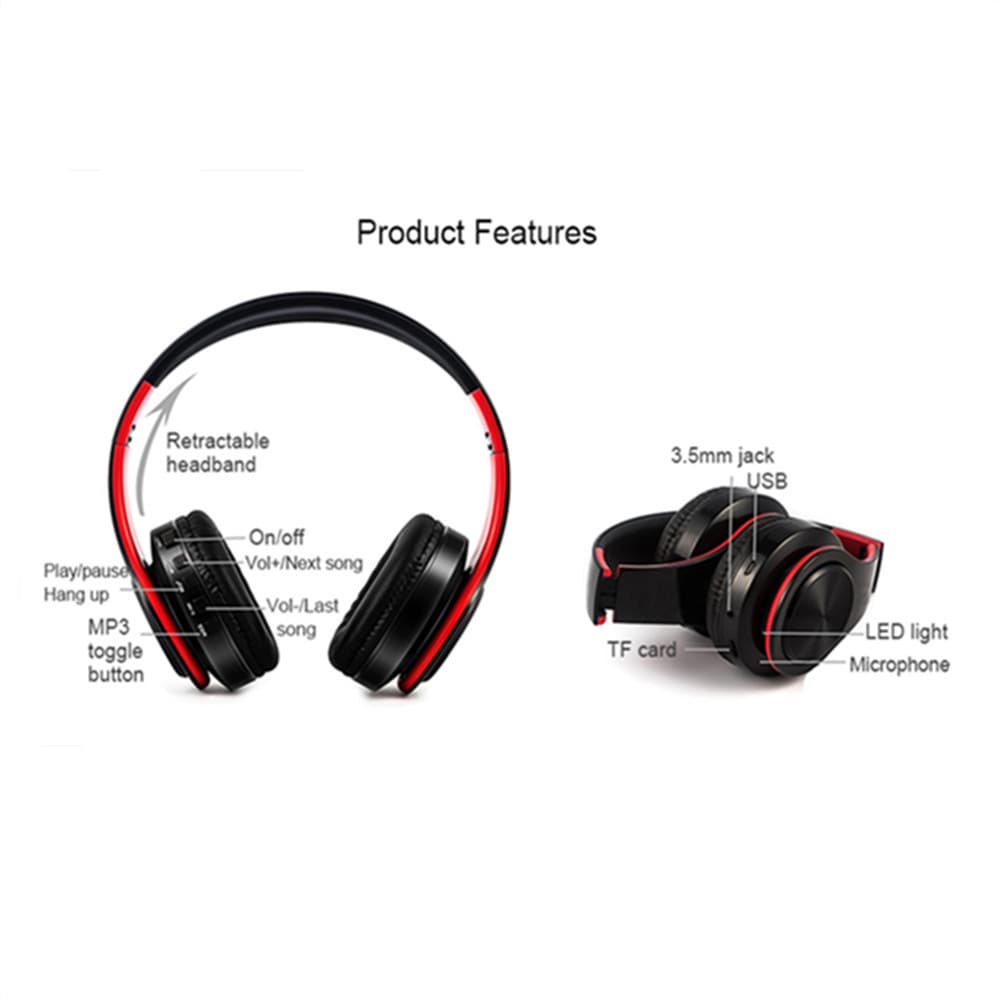 Wireless Headphones Bluetooth Headset Earbuds With Microphone for Mobile music- Green Wireless Headphones Bluetooth Headset Earbuds With Microphone for Mobile music- Green