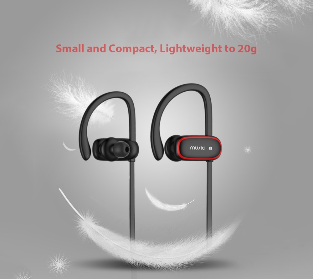 TH - E12 Bluetooth Sports Earphone with Adjustable Ear Hooks IPX5 Waterproof Wireless Earbuds- White TH - E12 Bluetooth Sports Earphone with Adjustable Ear Hooks IPX5 Waterproof Wireless Earbuds- White
