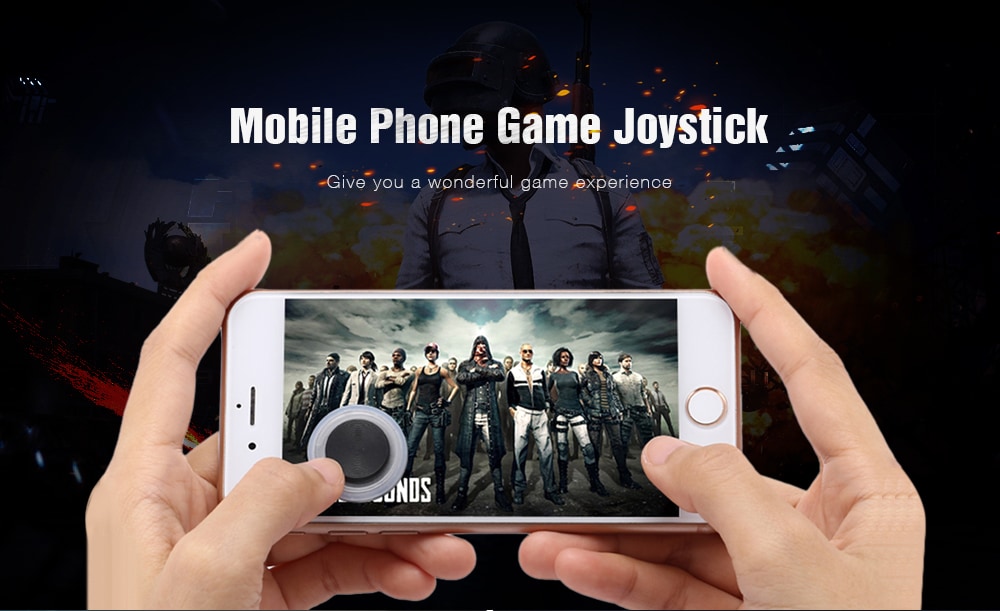 Mobile Game Joystick Phone Gaming Rocker Touch Screen Games Controller for Smartphone Tablet- Transparent Mobile Game Joystick Phone Gaming Rocker Touch Screen Games Controller for Smartphone Tablet- Transparent