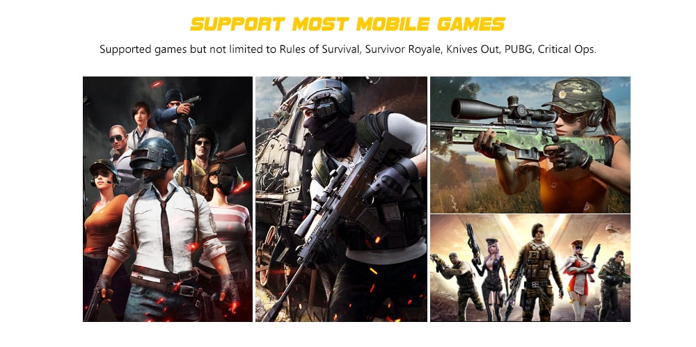 2PCS Mobile Gaming Shooting Game Fire Button Aim Key Buttons L1 R1 Controller- Black 2PCS Mobile Gaming Shooting Game Fire Button Aim Key Buttons L1 R1 Controller- Black
