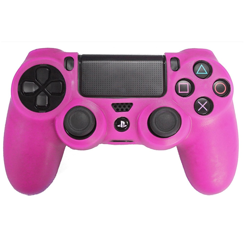 PS4 Controller Skin Silicone Rubber Protective Grip Case for Sony Playstation 4 Wireless Dualshock Game Controllers- Red PS4 Controller Skin Silicone Rubber Protective Grip Case for Sony Playstation 4 Wireless Dualshock Game Controllers- Red