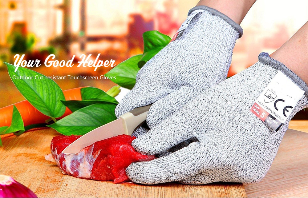 S Anti-stab Stab-resistant 5-level HPPE Cut-resistant Gloves- Dark Slate Grey S Anti-stab Stab-resistant 5-level HPPE Cut-resistant Gloves- Dark Slate Grey