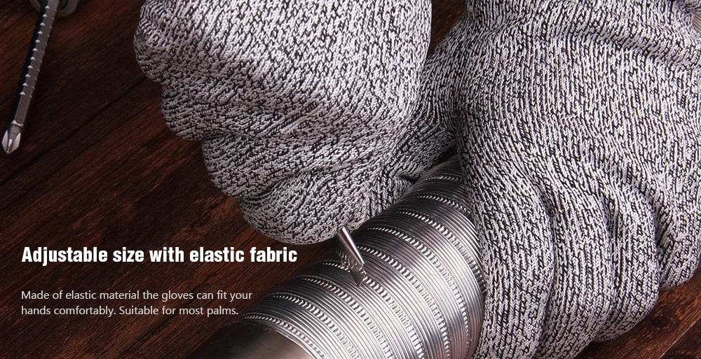 S Anti-stab Stab-resistant 5-level HPPE Cut-resistant Gloves- Dark Slate Grey S Anti-stab Stab-resistant 5-level HPPE Cut-resistant Gloves- Dark Slate Grey