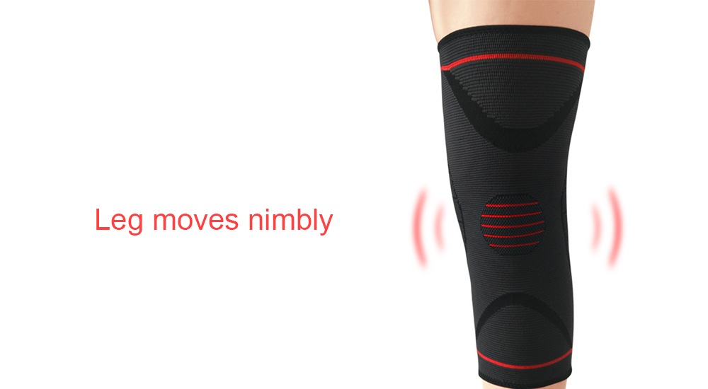 Sports Outdoor Badminton Basketball Knee Pad 1PC- Gray M Sports Outdoor Badminton Basketball Knee Pad 1PC- Gray M