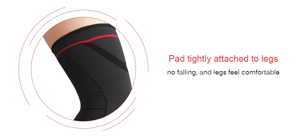Sports Outdoor Badminton Basketball Knee Pad 1PC- Gray M Sports Outdoor Badminton Basketball Knee Pad 1PC- Gray M