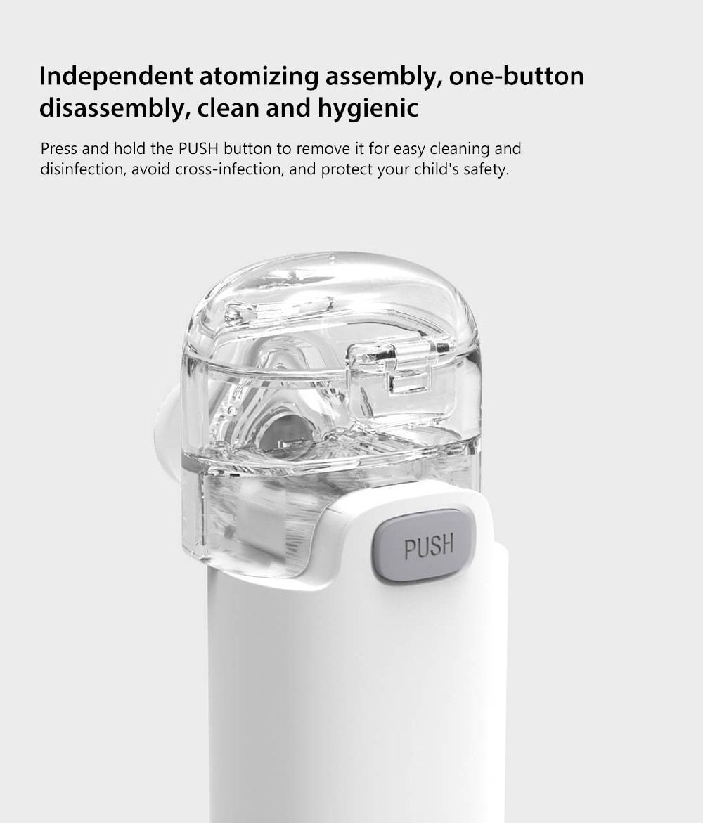 VP - M3A Adult Children Home Medical Atomizer Atomization Pump from Xiaomi youpin- White VP - M3A Adult Children Home Medical Atomizer Atomization Pump from Xiaomi youpin- White