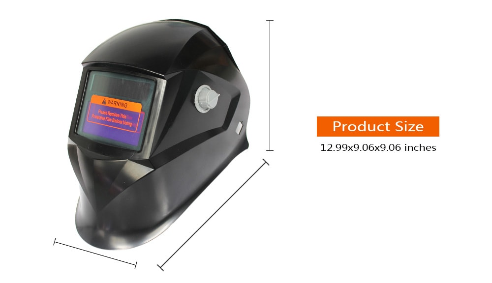Solar Energy Automatic Changeable Light Electric Welding Protective Helmet with Solid Color Type- Black 900 Solar Energy Automatic Changeable Light Electric Welding Protective Helmet with Solid Color Type- Black 900