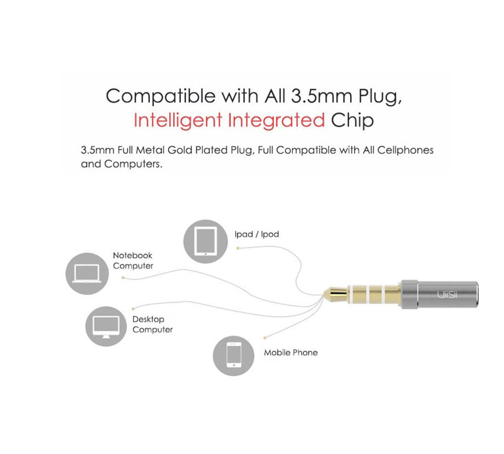 UIISII HM7 In-ear Wired Fragrance Music Earphones with On-cord Control- Golden UIISII HM7 In-ear Wired Fragrance Music Earphones with On-cord Control- Golden
