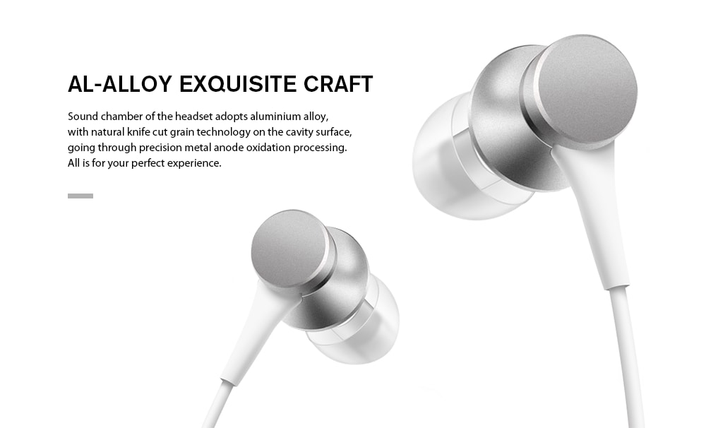 Original Xiaomi Piston In-ear Earphones with Mic Fresh Version- Black Original Xiaomi Piston In-ear Earphones with Mic Fresh Version- Black