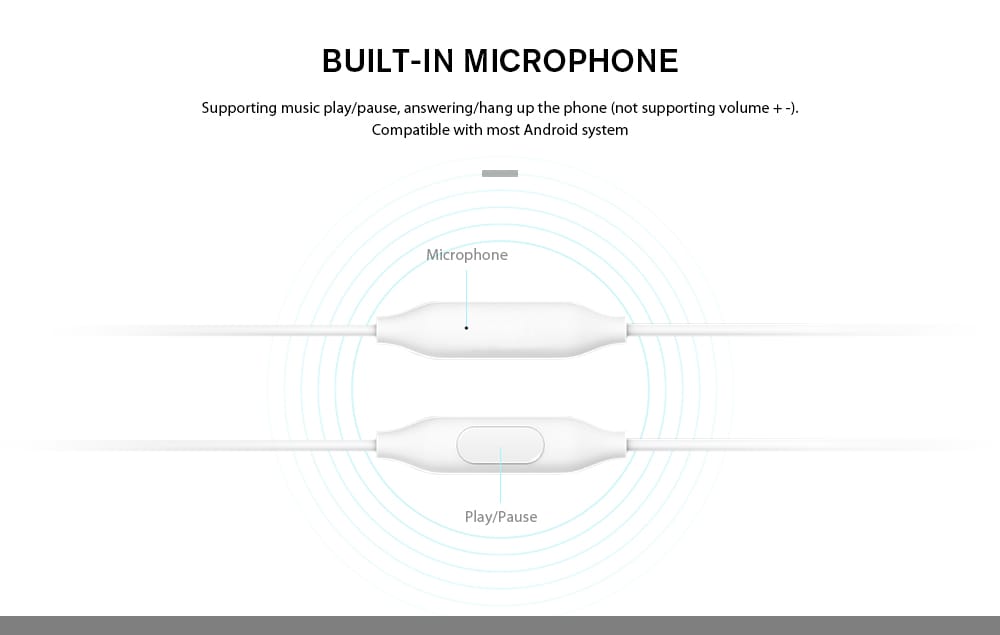 Original Xiaomi Piston In-ear Earphones with Mic Fresh Version- Black Original Xiaomi Piston In-ear Earphones with Mic Fresh Version- Black