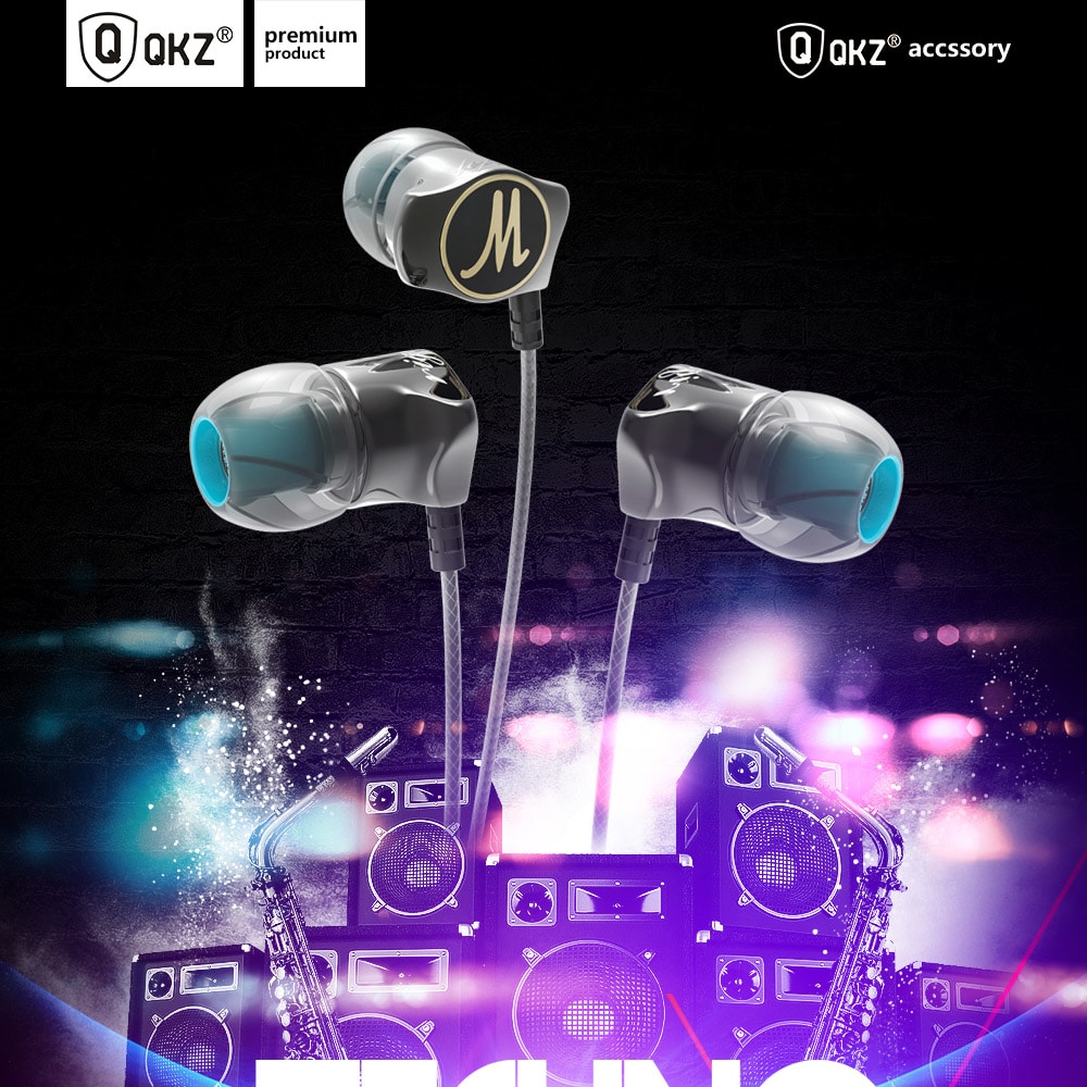 QKZ DM7 3.5mm Aluminum Alloy in Ear Wired Earphone- Black without Mic QKZ DM7 3.5mm Aluminum Alloy in Ear Wired Earphone- Black without Mic