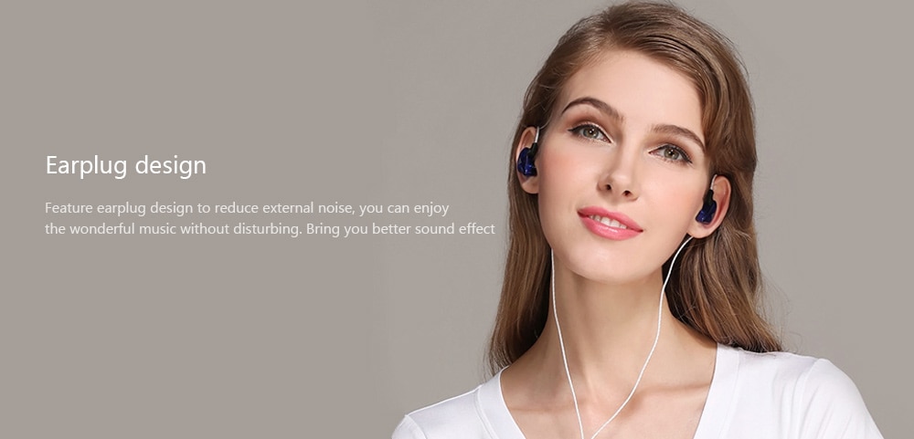 QKZ CK5 Wired Sports Earphone- Blue QKZ CK5 Wired Sports Earphone- Blue