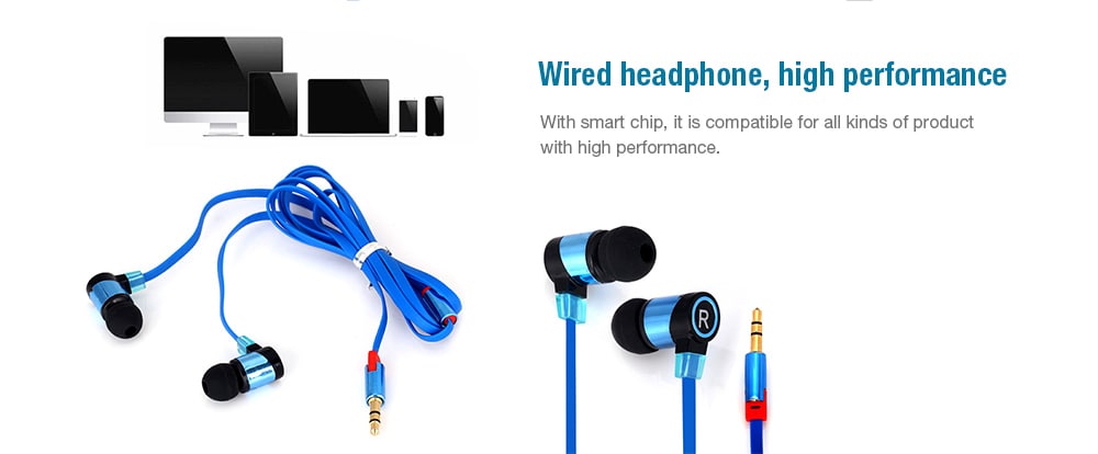 SMZ658 Professional 1.1M In-ear Headset Perfect HiFi Sound Earphone Flat Wire Good Sound Insulation- White SMZ658 Professional 1.1M In-ear Headset Perfect HiFi Sound Earphone Flat Wire Good Sound Insulation- White