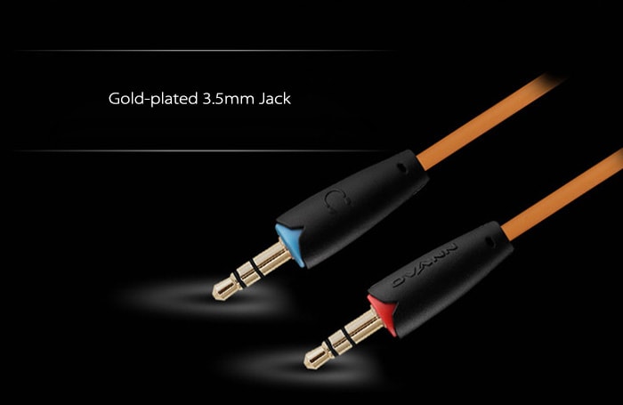 OVANN X7 Professional Gaming Headsets On-cord Control Comfortable Wearing- Black and Orange OVANN X7 Professional Gaming Headsets On-cord Control Comfortable Wearing- Black and Orange