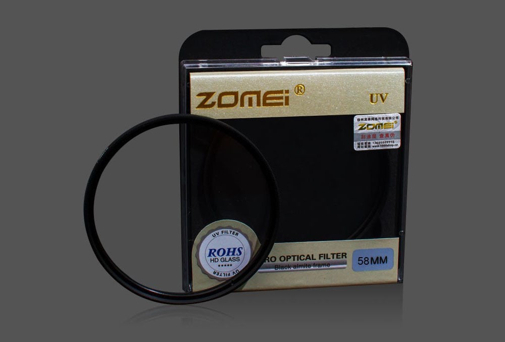 Zomei UV Ultra-violet Lens Filter Protector for Sony / Canon / Nikon DSLR Camera- Black 40.5mm Zomei UV Ultra-violet Lens Filter Protector for Sony / Canon / Nikon DSLR Camera- Black 40.5mm