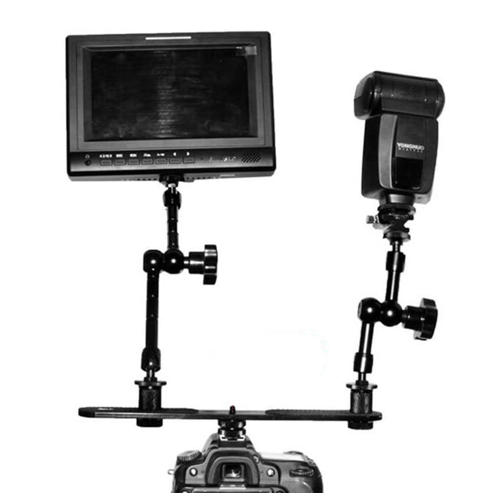 Photography 360 Degree Rotate Strange Hand Bracket Hot Shoe 1/4 Screw- Black Photography 360 Degree Rotate Strange Hand Bracket Hot Shoe 1/4 Screw- Black