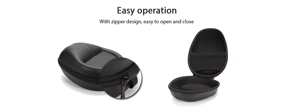 Large Storage Case for Headphones / Headset- Black Large Storage Case for Headphones / Headset- Black