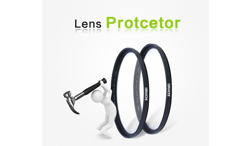 Zomei DW1 Wide Band Pro Slim UV Filter Lens Protector for Canon Nikon Camera- Black 55mm Zomei DW1 Wide Band Pro Slim UV Filter Lens Protector for Canon Nikon Camera- Black 55mm