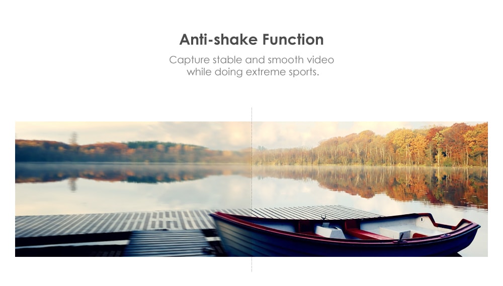 SO33 4K WiFi Action Sports Camera with Allwinner V3 Chipset / Anti-shake Function- Black SO33 4K WiFi Action Sports Camera with Allwinner V3 Chipset / Anti-shake Function- Black