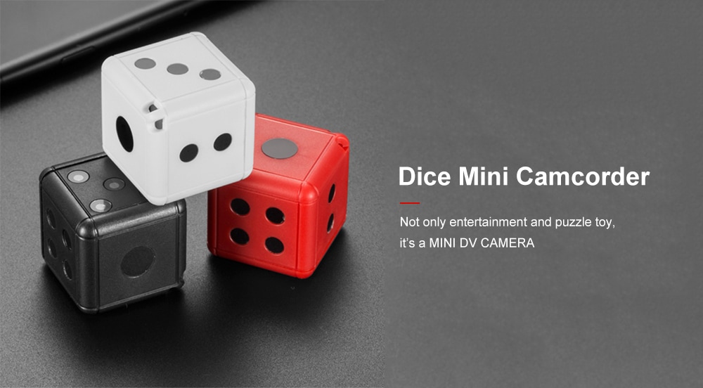 SQ16 1080P Dice Shape Mini Action Camera with Motion Detection HD Sports Camcorder- White SQ16 1080P Dice Shape Mini Action Camera with Motion Detection HD Sports Camcorder- White