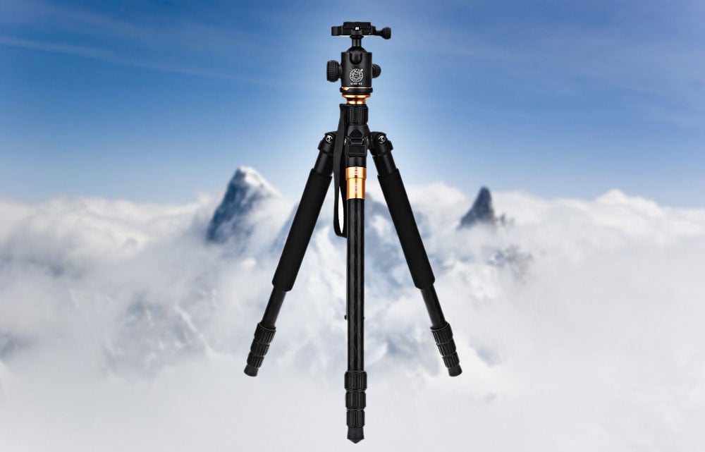 QZSD Q999 62.2 Inches Lightweight Tripod Monopod with 1/4 Screw- Black QZSD Q999 62.2 Inches Lightweight Tripod Monopod with 1/4 Screw- Black