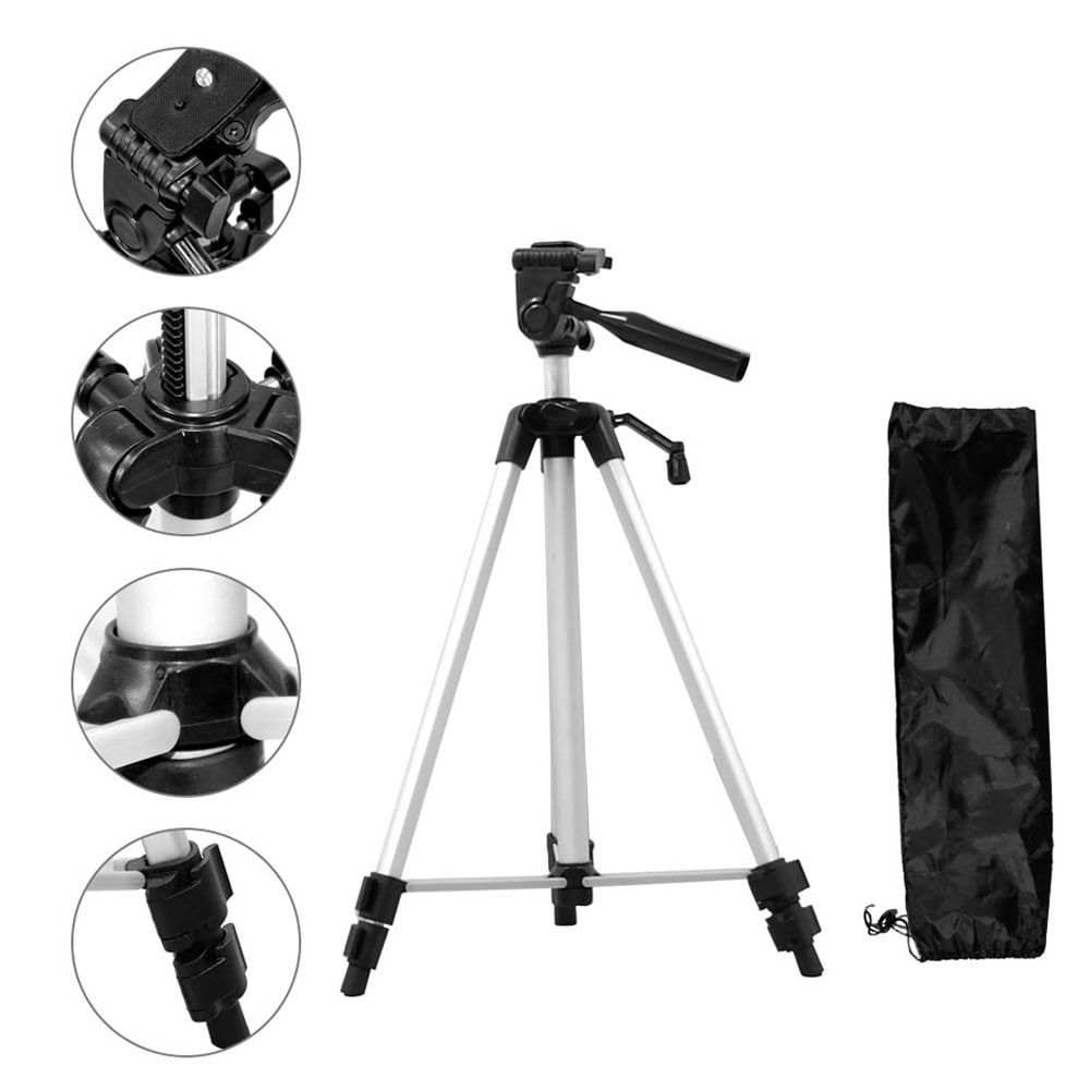 Portable Tripod Outdoor Photographic Phone Clip Flexible Camera Access- Platinum Portable Tripod Outdoor Photographic Phone Clip Flexible Camera Access- Platinum