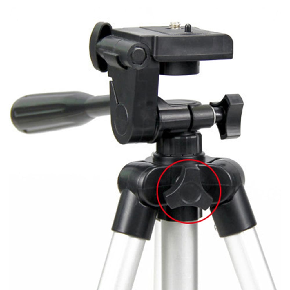 Portable Tripod Outdoor Photographic Phone Clip Flexible Camera Access- Platinum Portable Tripod Outdoor Photographic Phone Clip Flexible Camera Access- Platinum